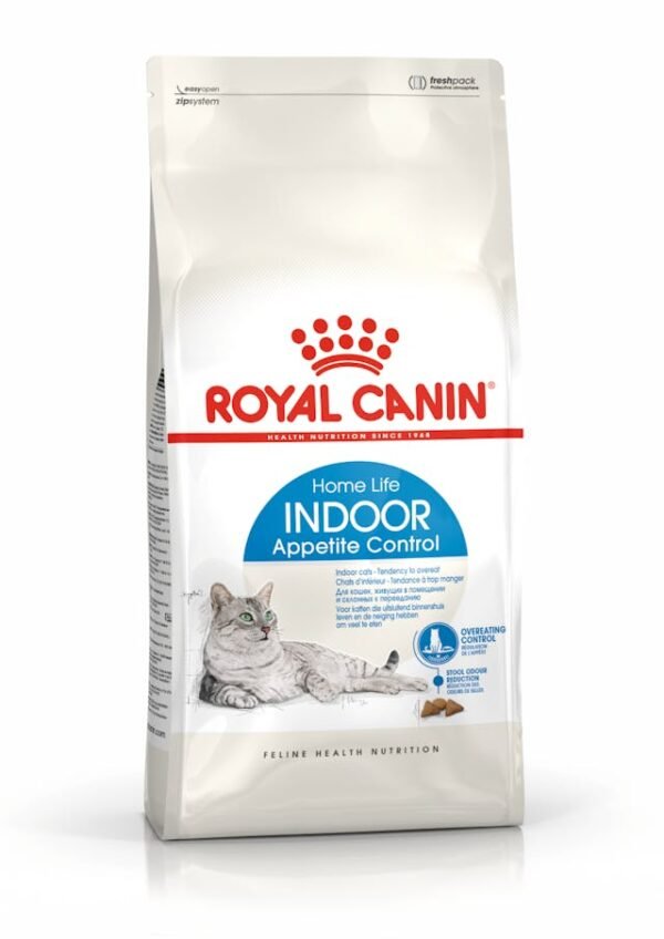 Royal Canin Indoor Appetite Control Dry Food For Cat(2kg)