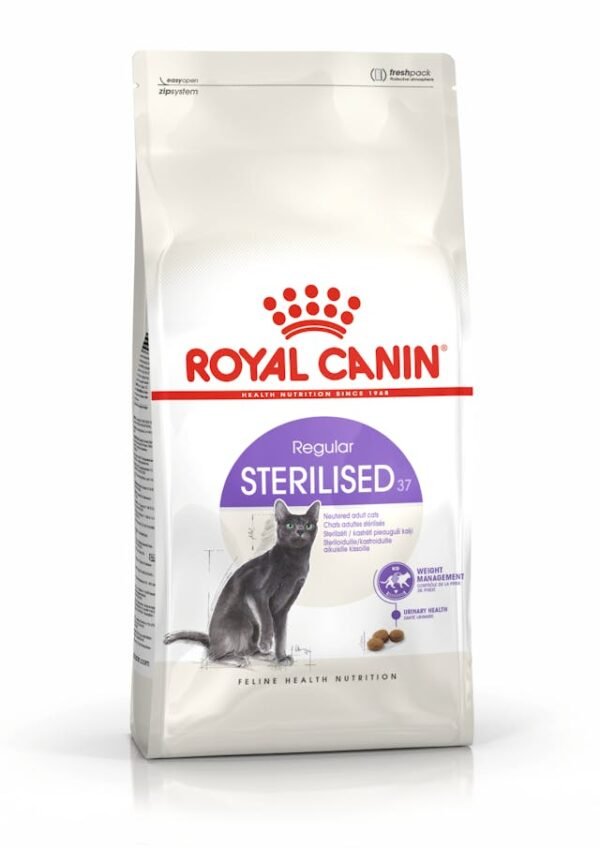 Royal Canin STERILISED 37 Dry Food For Cat(4kg)