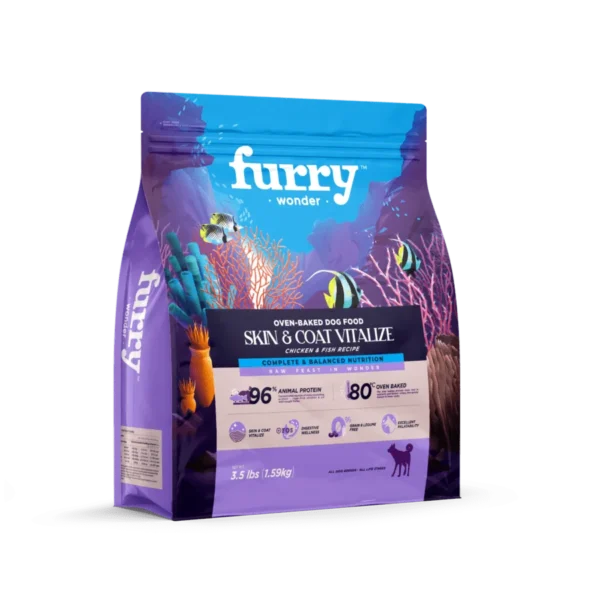 Furry Wonder Skin & Coat Vitalize Oven-Baked Chicken & Fish Recipe for Dogs