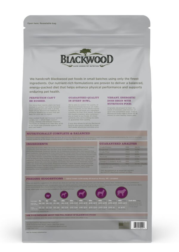 Blackwood Special Diet Dry Dog Food for All Life Stages Salmon Meal & Brown Rice(6.8kg)