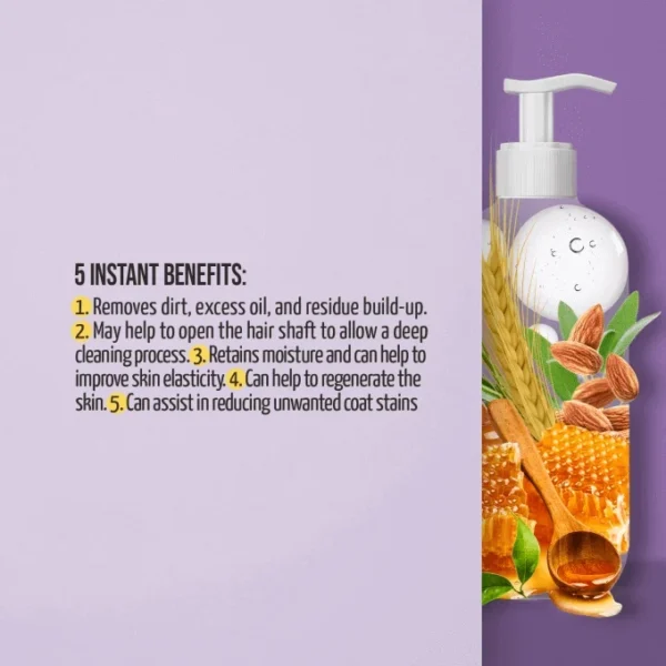 Deep Clean Shampoo for Dogs and Cats Coat | Tauro Proline *Ultra Natural Care*(1000ml)