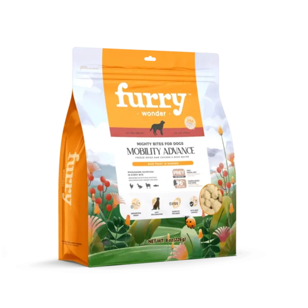 Furry Wonder Freeze-Dried Raw Chicken & Duck Recipe for Dogs – Mobility Advance