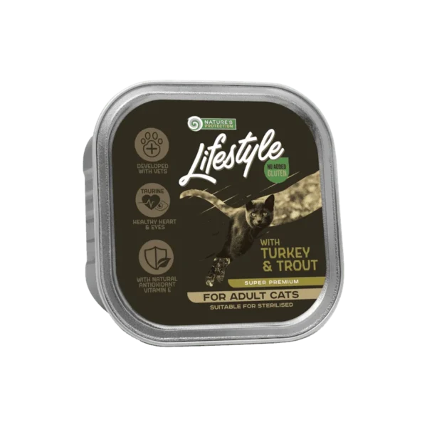 Tray for Sensitive Digestion Adult Cats with Chicken | Nature’s Protection Cat Wet Food *Lifestyle Series*(85g)