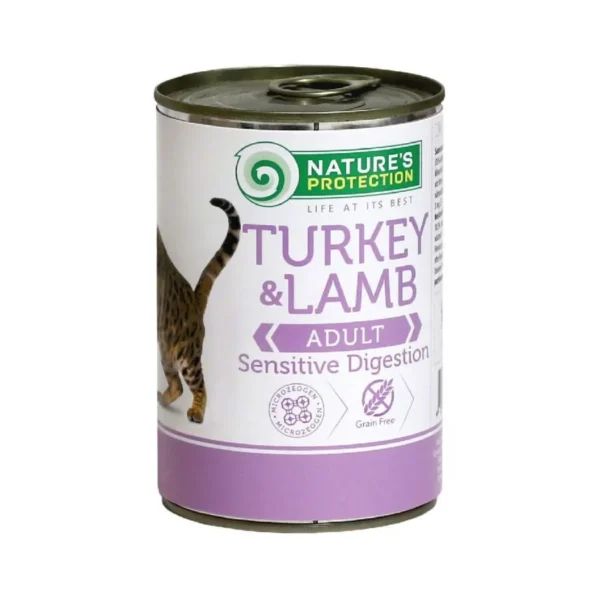 Adult Cats with Turkey & Lamb | Nature’s Protection Cat Canned *Super Premium Series*