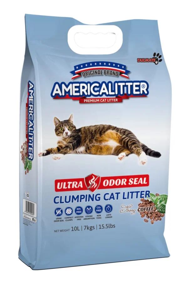 AmericaLitter Ultra Odor Seal: Coffee (7KG/10L)