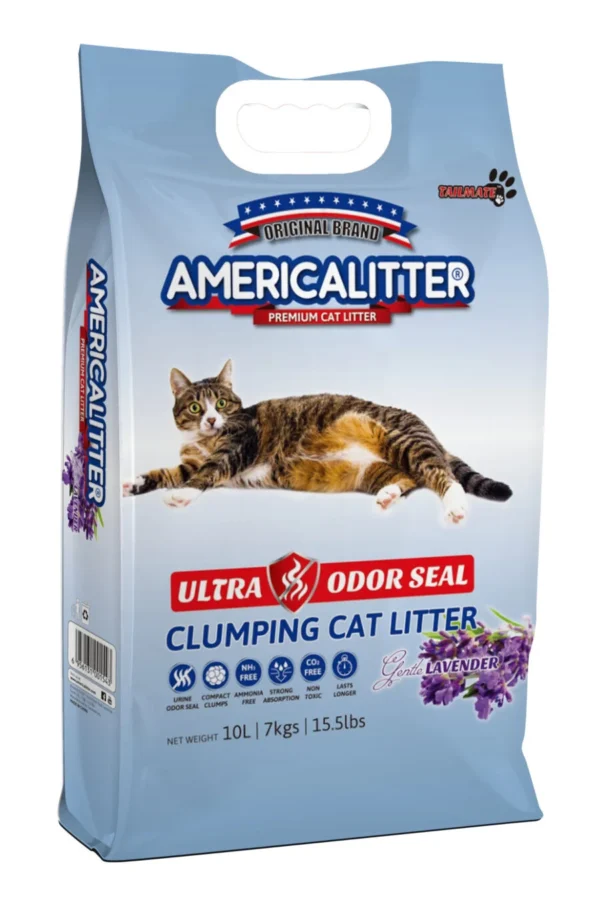 AmericaLitter Ultra Odor Seal: Lavender (7KG/10L)
