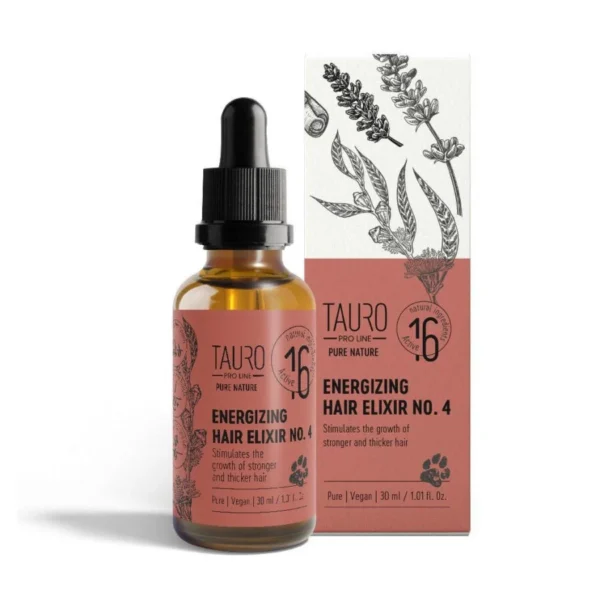 Energizing Hair Elixir No.4 for Pet | Tauro Proline “Pure Nature series”(30ml)