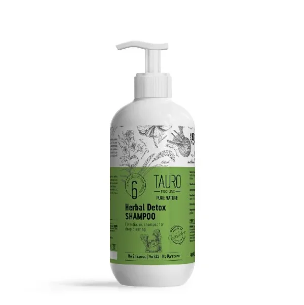 Herbal Detox Deep Cleaning Shampoo for Pet | Tauro Proline “Pure Nature series”(400ml)