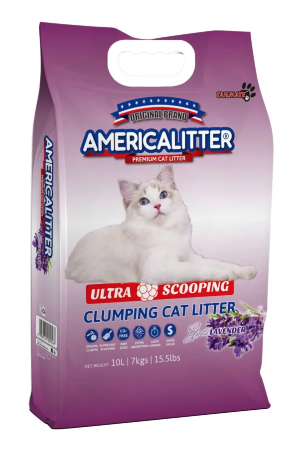 AmericaLitter Ultra Scooping: Lavender (7KG/10L)