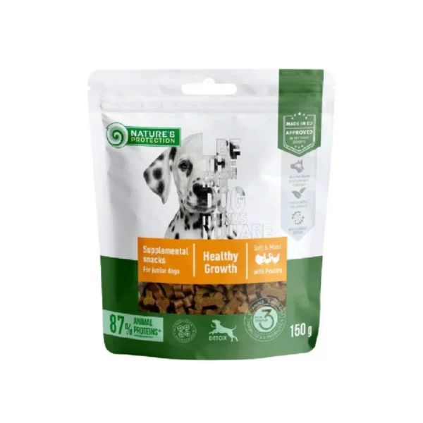 Healthy Growth Poultry Adult Dog Snack | Nature’s Protection(150g)