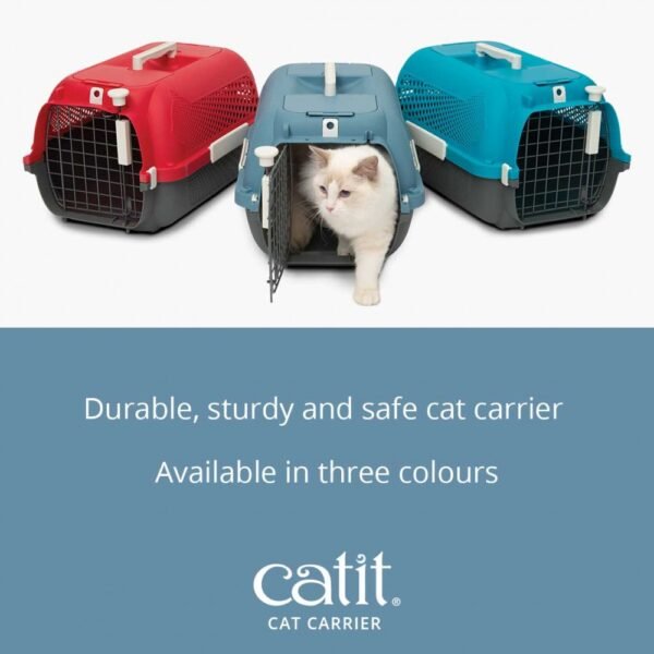Catit Voyageur Cherry Red/grey Medium