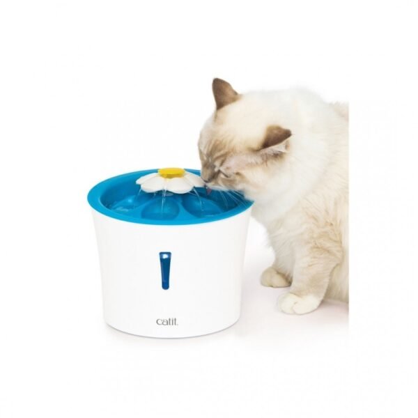 Flower Drinking Fountain With Led 3l