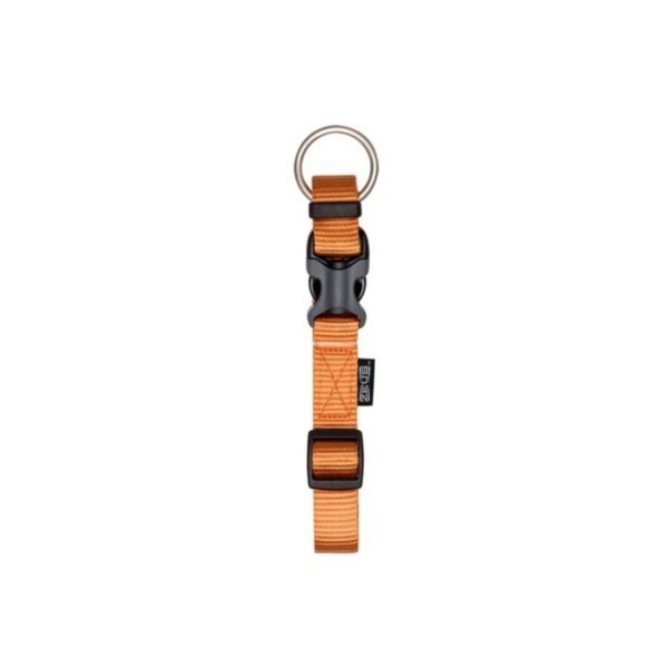 Zeus Dog Adjustable Collar Large Tangerine 2x36cm - 55cm