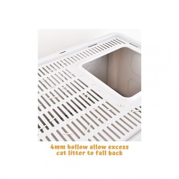 PTC Foldable Cat Litter Box Pink