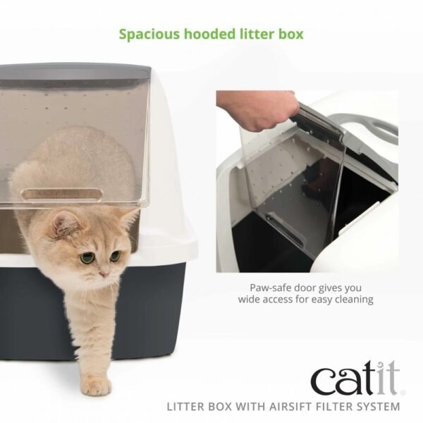 Catit Jumbo Hooded Cat Pan Airsift